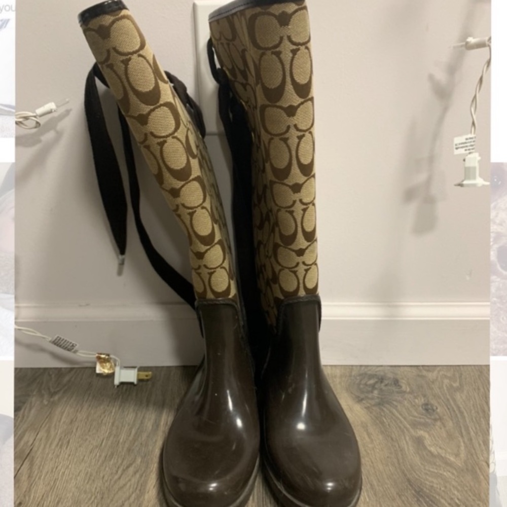 Coach rainboots